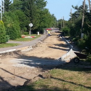 Przebudowa Słonecznej w Cerkwicy