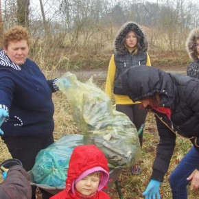 Nietypowe powitanie wiosny w Dreżewie