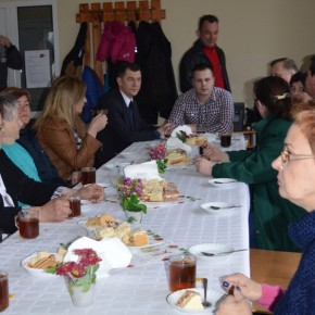 Deszczowy pierwszy dzień wiosny w Węgorzynie