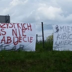 Kibice: „Wszystkich nas nie zabijecie” i „Śmierć kibica jak śmierć brata”