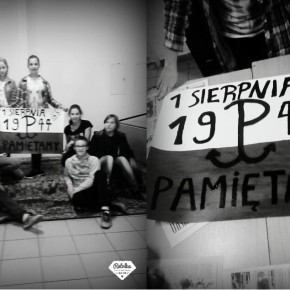 Harcerze w rocznicę powstania