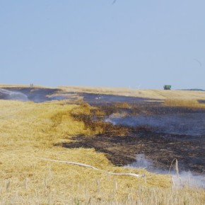 Uwaga - susza sprzyja pożarom