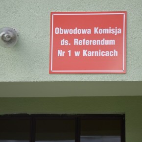 WYNIKI REFERENDUM W GMINIE