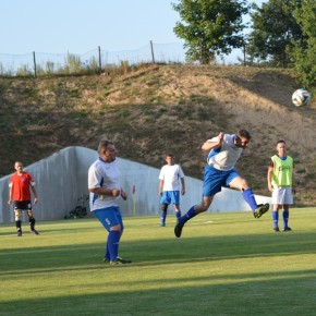 Oldboje Bizona grali z Pomorzaninem Sławoborze