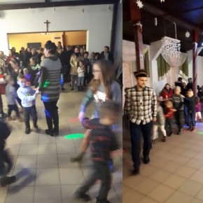 MIKOŁAJ WŚRÓD DZIECI W SOŁECTWIE CERKWICA