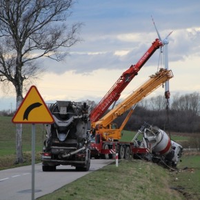WYPADEK BETONIARKI