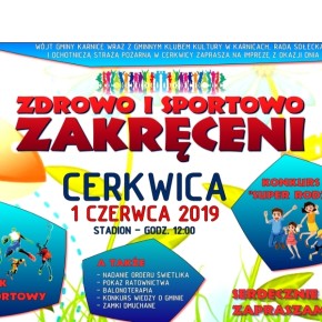 DZIEŃ DZIECKA NA STADIONIE W CERKWICY