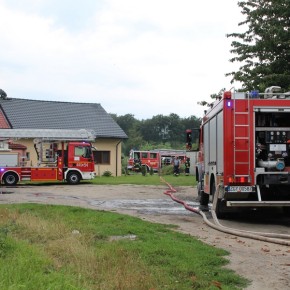 GROŹNY POŻAR W CERKWICY