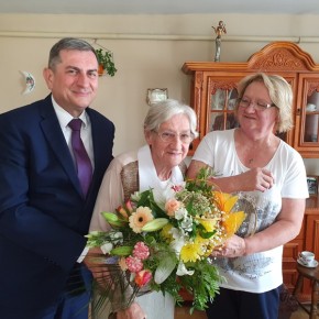 90-te urodziny Pani Genowefy Wicińskiej