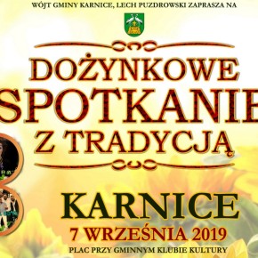 ZAPROSZENIE NA DOŻYNKOWE SPOTKANIE Z TRADYCJĄ