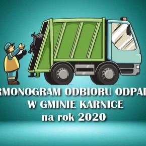 HARMONOGRAM ODBIORU ODPADÓW W 2020 ROKU