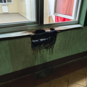 PODPALENIE HALI SPORTOWEJ