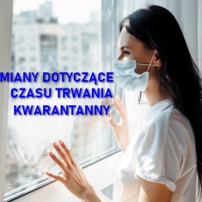SKRÓCENIE OKRESU KWARANTANNY