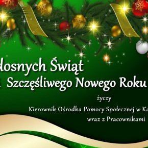 ŻYCZENIA OD PRACOWNIKÓW OŚRODKA POMOCY SPOŁECZNEJ W KARNICACH