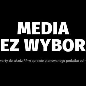 PROTEST MEDIÓW PRZECIWKO PLANOM RZĄDU