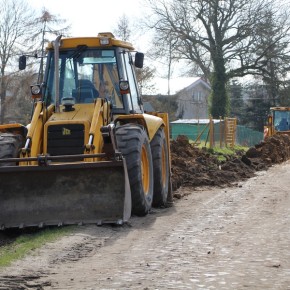 ROZPOCZĘŁA SIĘ ROZBUDOWA KANALIZACJI