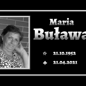 ZMARŁA MARIA BUŁAWA