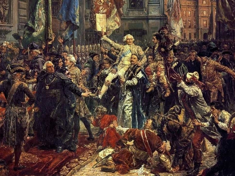 Konstytucja 3 Maja 1791 roku – obraz Jana Matejki