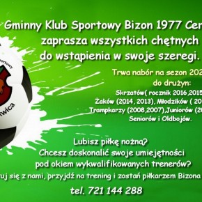 NABÓR PIŁKARZY NA NOWY SEZON