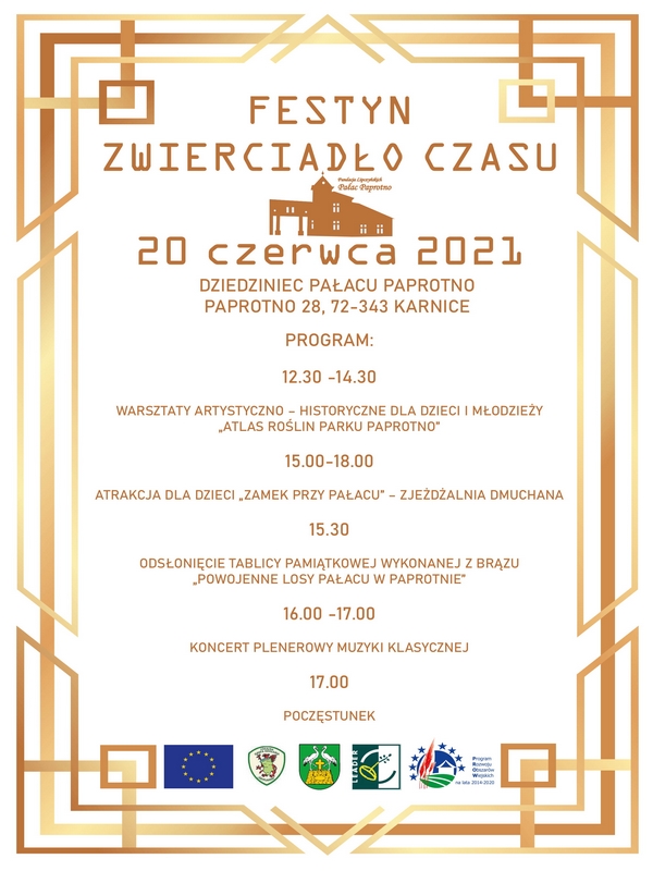 plakat festyn Paprotno