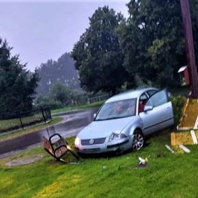 KIEROWCA NIE ZAPANOWAŁ NAD POJAZDEM