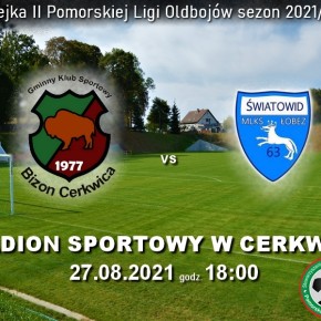 II LIGA OLDBOJÓW: BIZON ZAGRA U SIEBIE ZE ŚWIATOWIDEM ŁOBEZ