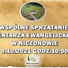 KAŻDY MOŻE POMÓC - WSPÓLNE SPRZĄTANIE