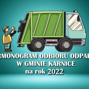 HARMONOGRAM WYWOZU ODPADÓW NA 2022 ROK