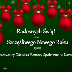 ŻYCZENIA OD PRACOWNIKÓW OŚRODKA POMOCY SPOŁECZNEJ