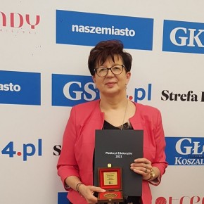 WIESŁAWA SARAN NAUCZYCIELEM NA MEDAL