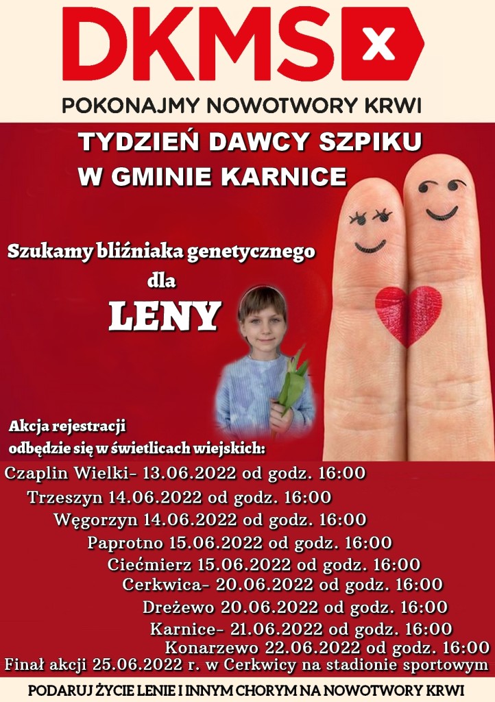 Tydzień dawcy szpiku