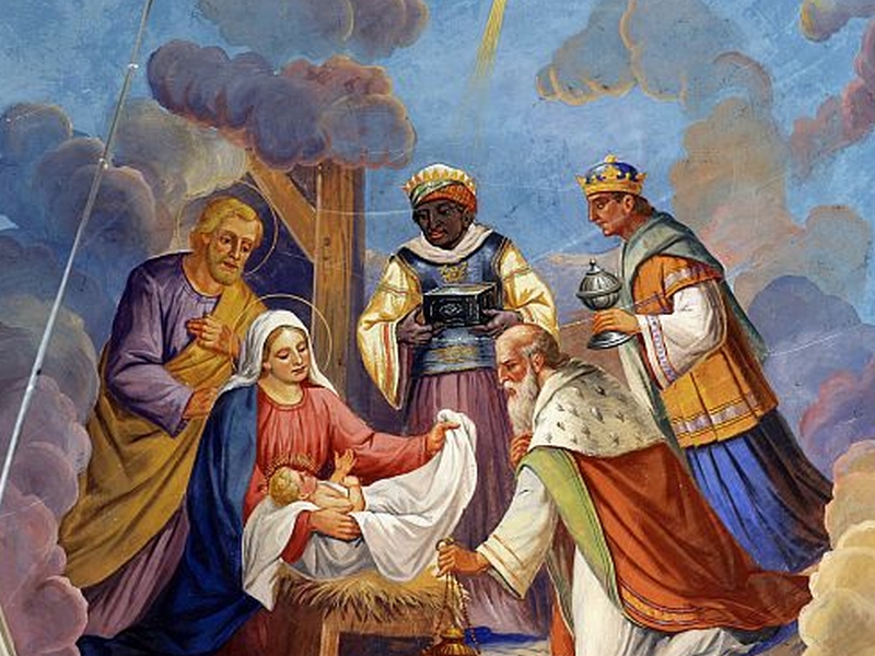 Nativity Scene, Adoration of the Magi