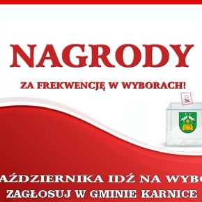 NAGRODY ZA WYSOKĄ FREKWENCJĘ