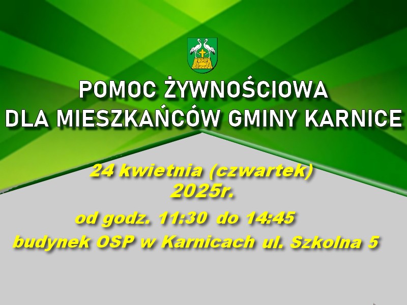 pomoc żywnościowa