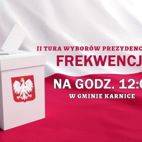 FREKWENCJA W GMINIE KARNICE DO GODZINY 12:00