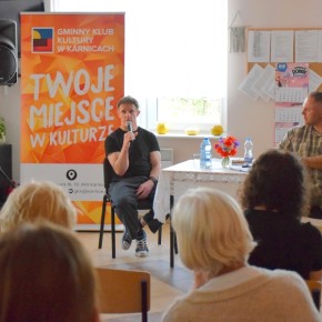 SPOTKANIE AUTORSKIE Z LESZKIEM HERMANEM W DREŻEWIE