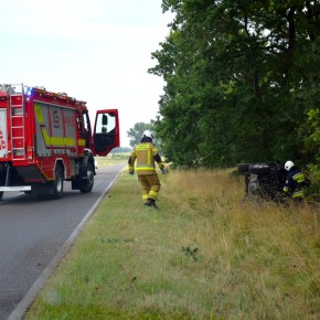 WYPADEK MIĘDZY SKROBOTOWEM A KARNICAMI