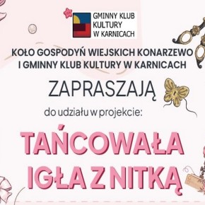 TRWAJĄ ZAPISY NA WARSZTATATY KRAWIECKIE