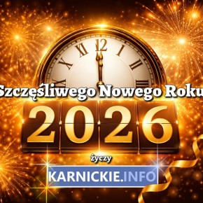 ŻYCZENIA NOWOROCZNE DLA CZYTELNIKÓW KARNICKIE.INFO