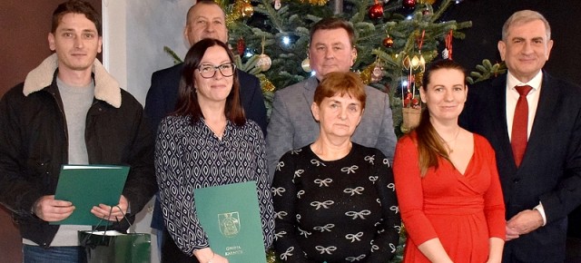 UROCZYSTE PODZIĘKOWANIA DLA SOŁTYSÓW KOŃCZĄCYCH KADENCJĘ