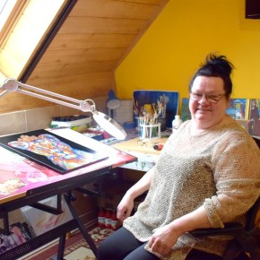 LUDZIE Z PASJĄ: MALARSKI TALENT WIOLETTY CHLEBOWSKIEJ