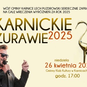 ZAPROSZENIE NA GALĘ KARNICKIE ŻURAWIE