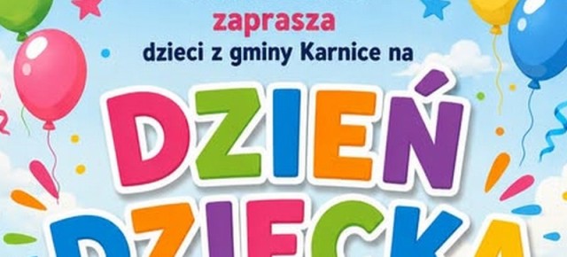 ZAPROSZENIE NA DZIEŃ DZIECKA