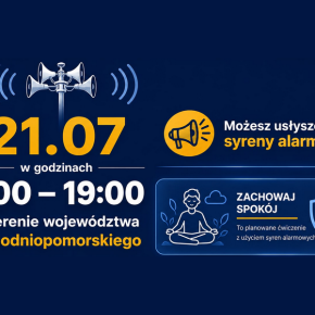 ĆWICZENIE Z UŻYCIEM SYREN ALARMOWYCH