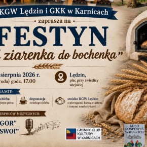 ZAPROSZENIE DO LĘDZINA NA FESTYN ETNOGRAFICZNY