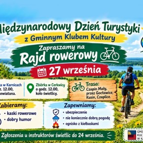 WEŹ UDZIAŁ W RAJDZIE ROWEROWYM